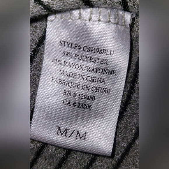 Como Blu Grey Top size med - Picture 4 of 4